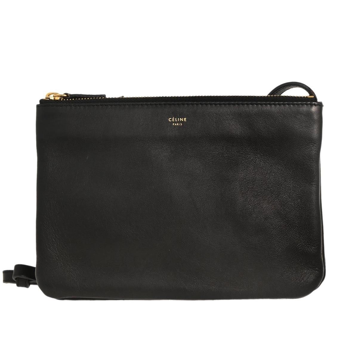 Celine Celine Trio Crossbody Bag Leather Size ONE SIZE - 1 Thumbnail