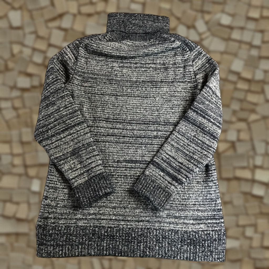 J.Crew J.CREW SweatER Womens Size M Blue Gray Turtleneck Pullover Regular Knit Pullover SweatER Size M / US 6-8 / IT 42-44 - 1 Thumbnail