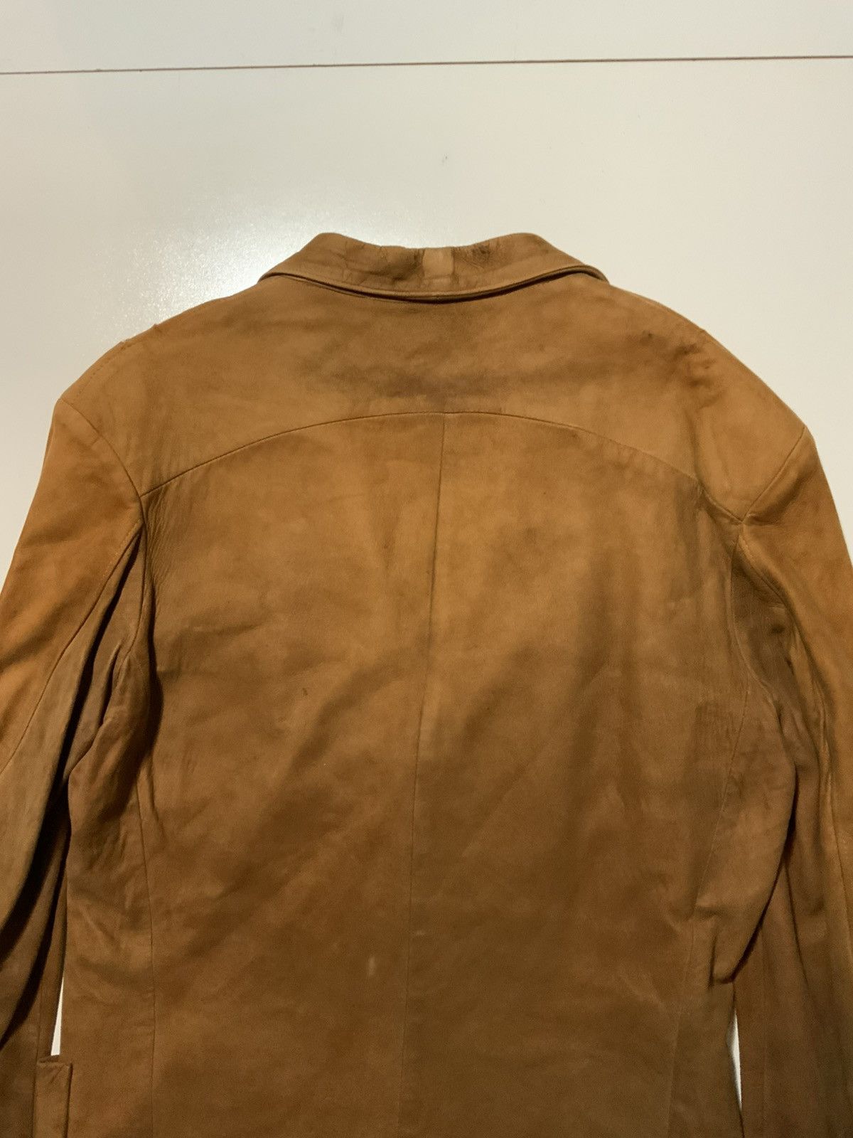 Vintage Vintage 1940s 1950s Summers Suede Barn Chore Leather Jacket Size US M / EU 48-50 / 2 - 10 Thumbnail