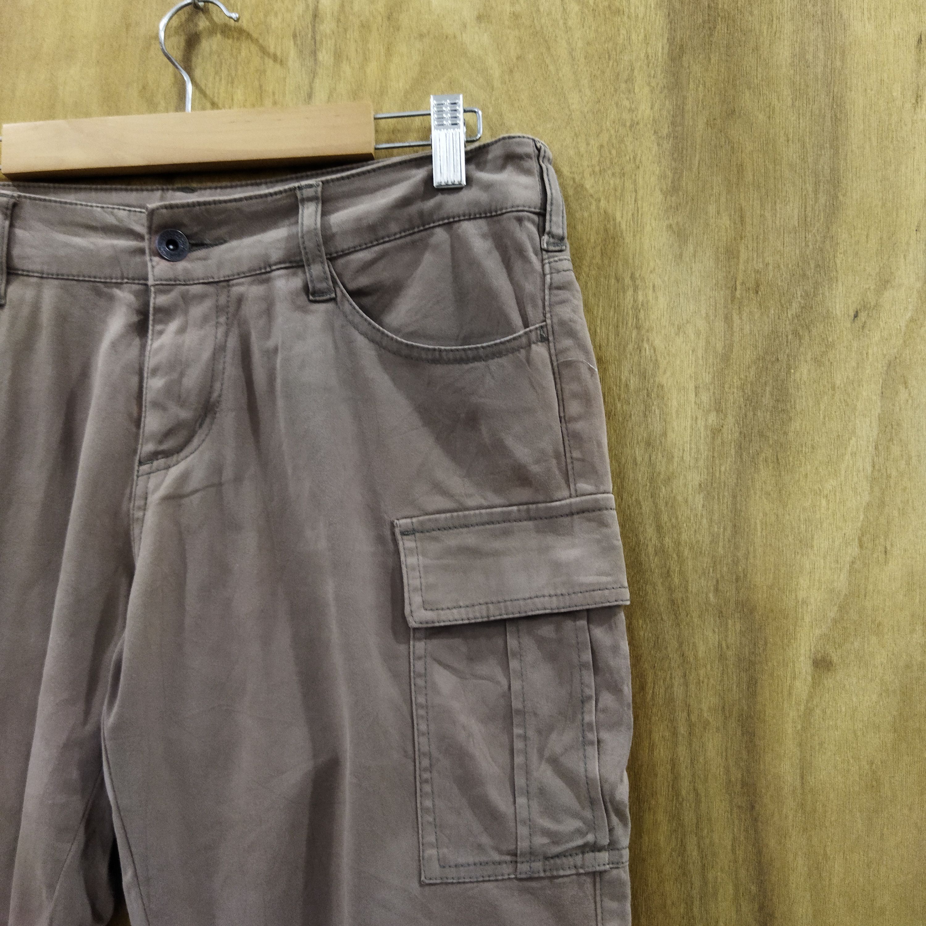 Japanese Brand NATURAL BEAUTY BROWN CARGO PANTS Size US 32 / EU 48 - 5 Thumbnail