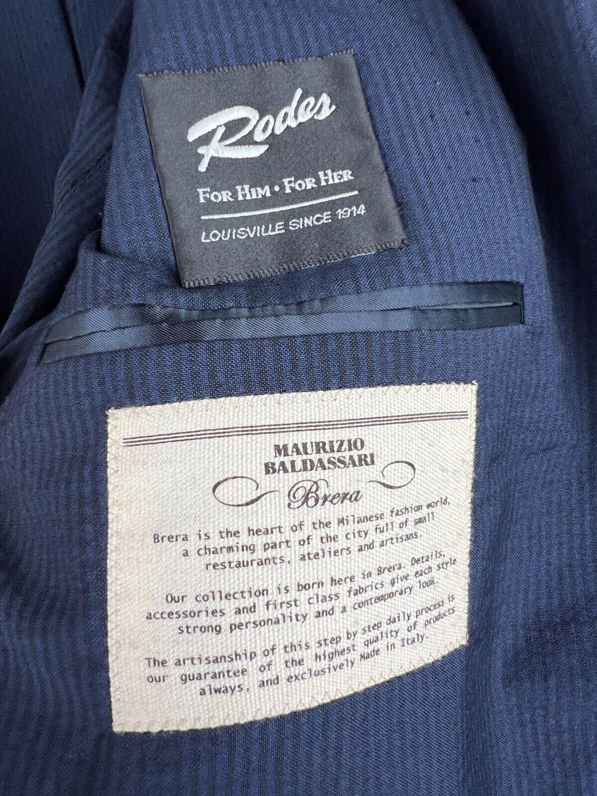 Maurizio Baldassari MAURIZIO BALDASSARI Brera Blazer Sport Coat - EU 54 R Size 54R - 4 Thumbnail