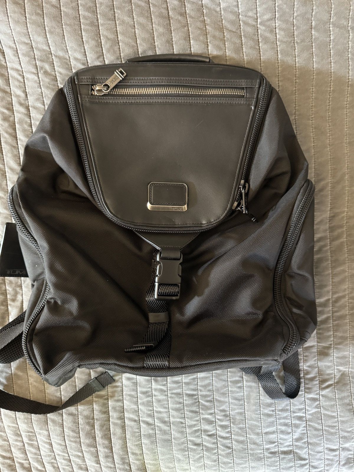 image of Tumi Alpha Bravo Backpack in Black, Men's