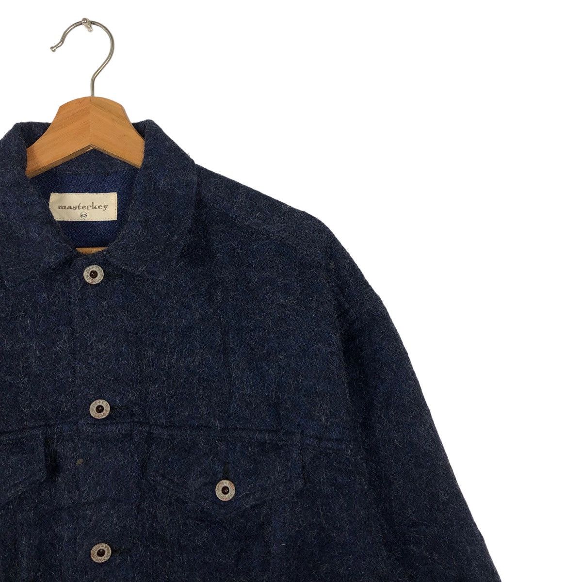 Japanese Brand 🔥MOHAIR JACKET MASTERKEY JAPAN INSPIRE RICK OWENS Size US M / EU 48-50 / 2 - 6 Thumbnail