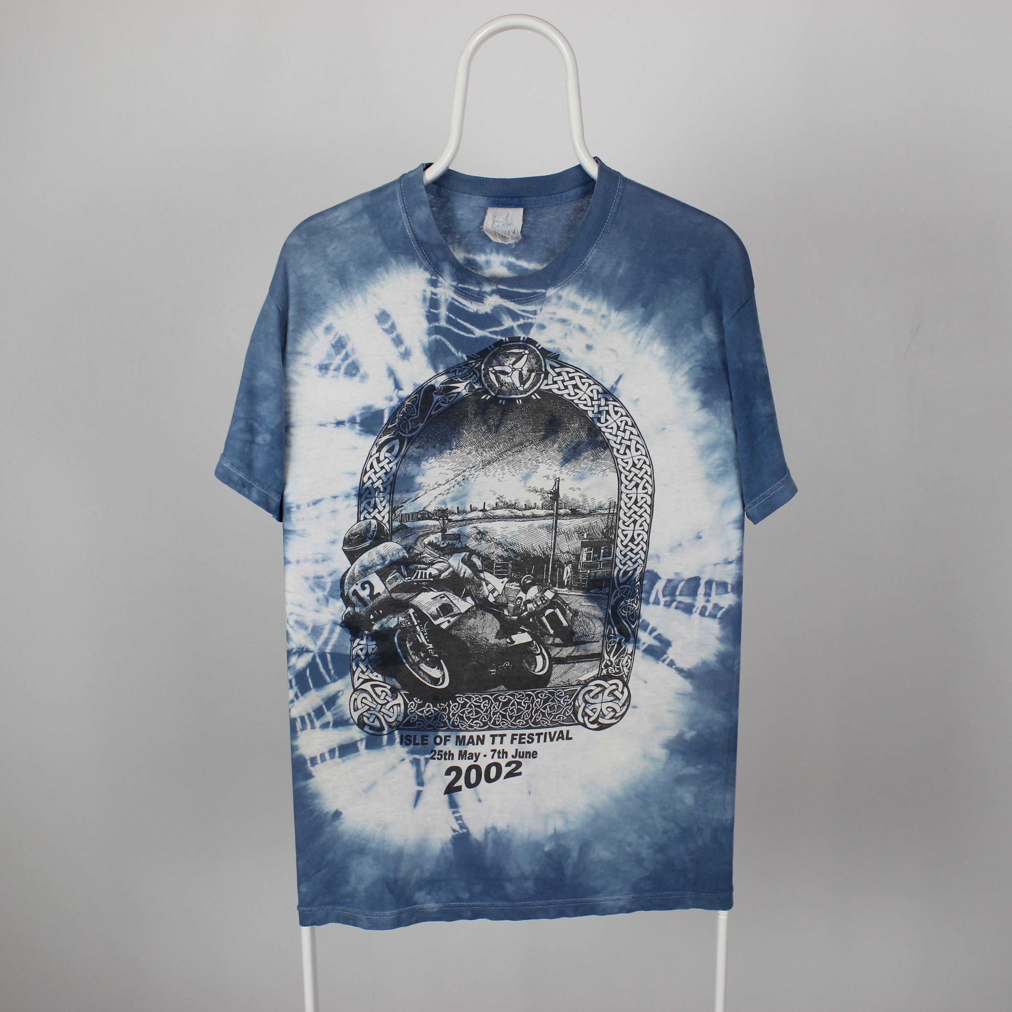 Vintage Vintage Isle Of Man 2002 Rare Tee 25th may 7th june Size US M / EU 48-50 / 2 - 1 Thumbnail