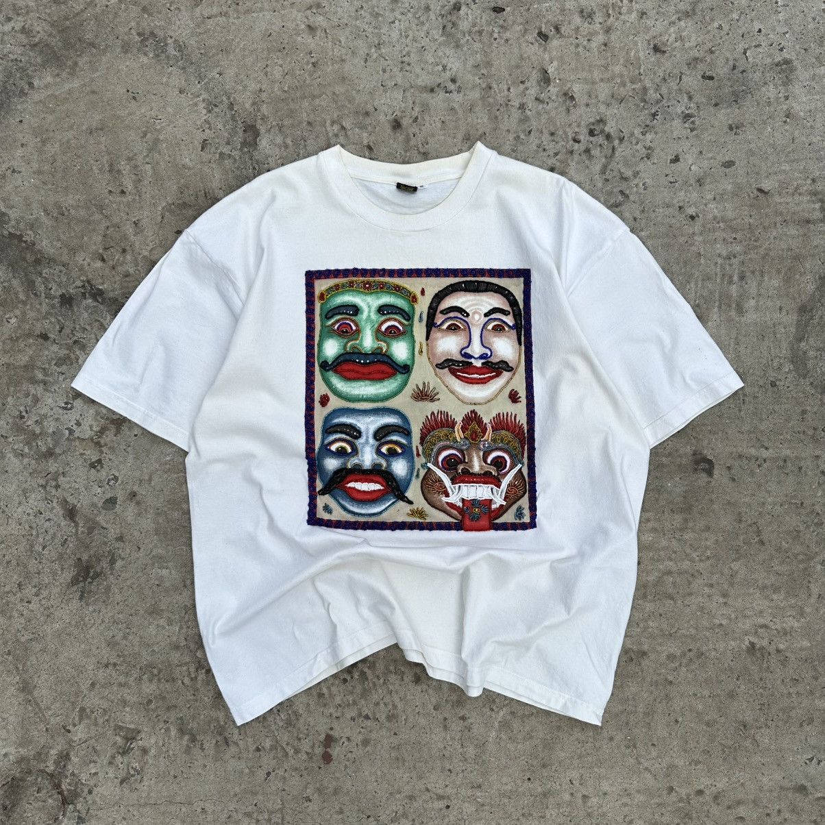 Designer × Japanese Brand Vintage Japanese Style Adult Sama-Sama Shop T-shirt Custom Size US XL / EU 56 / 4 - 1 Thumbnail