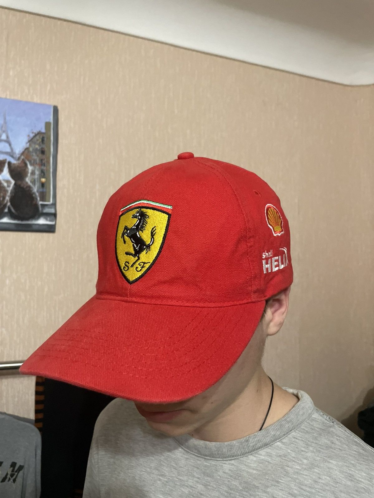 Ferrari × Formula 1 Vintage Ferrari 2002 Racing Cap Size ONE SIZE - 1 Thumbnail