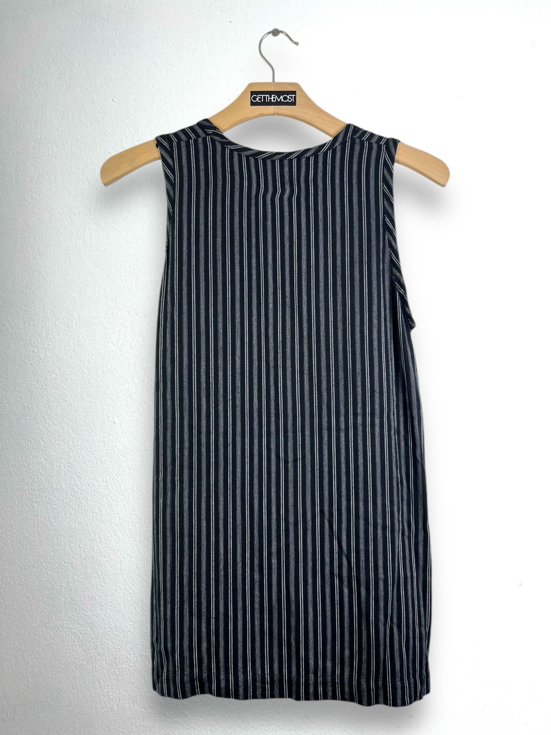 Comme des Garcons × Japanese Brand COMME des GARÇONS robe de chambre Sleeveless Blouse GTMP101 Size L / US 10 / IT 46 - 9 Thumbnail
