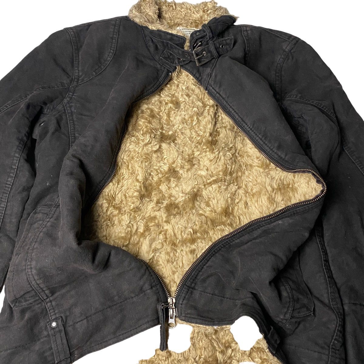 Nicole Club 2000's Nicole Club Fur Faux Bondage Jacket Size US M / EU 48-50 / 2 - 8 Thumbnail
