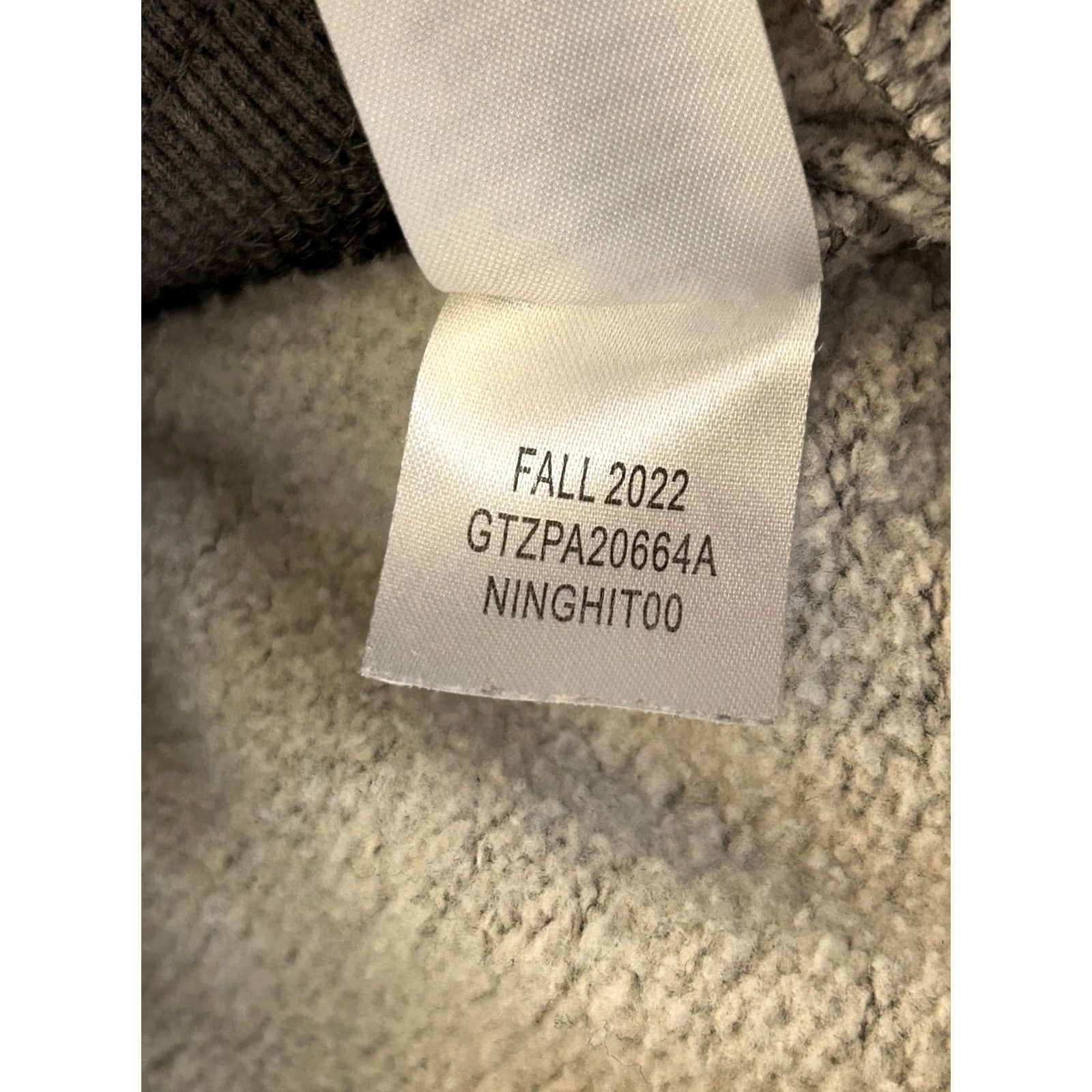 Vintage GOAT USA Jogger Pants Mens Medium Gray Fleece Pocket Zipper Waist Drawstring Athletic Casual Tapered Leg Gym Size US 31 - 7 Thumbnail