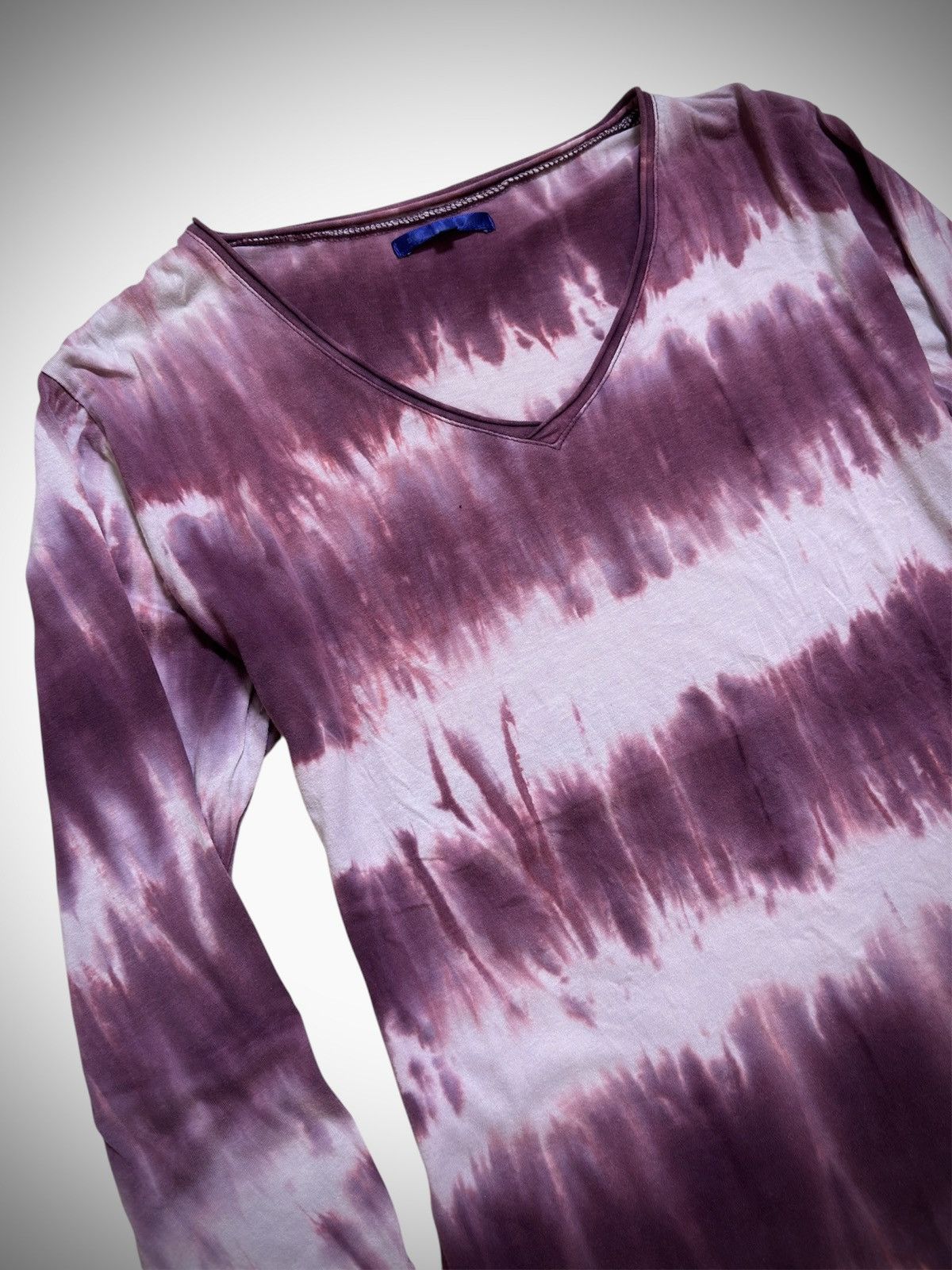 semanticdesign 2000’s Semanticdesign - Purple Tie Dye Ls T-Shirt Size US M / EU 48-50 / 2 - 3 Thumbnail