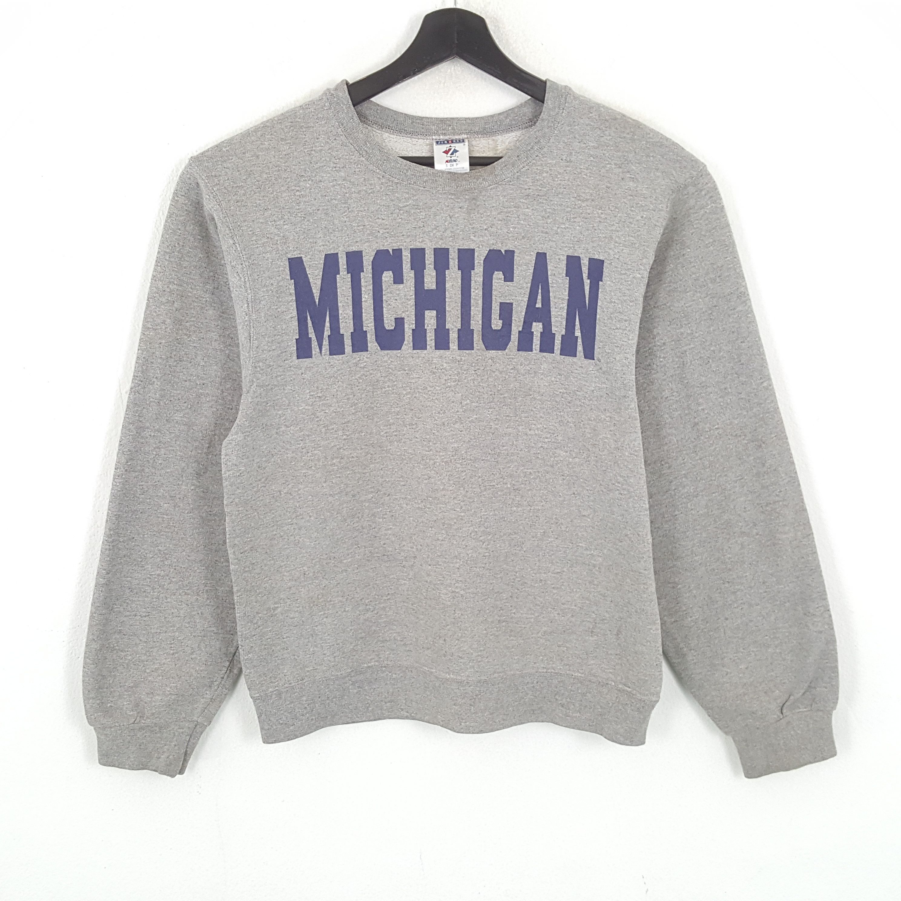 Vintage MICHIGAN Center Design Sweatshirt Size US S / EU 44-46 / 1 - 1 Thumbnail