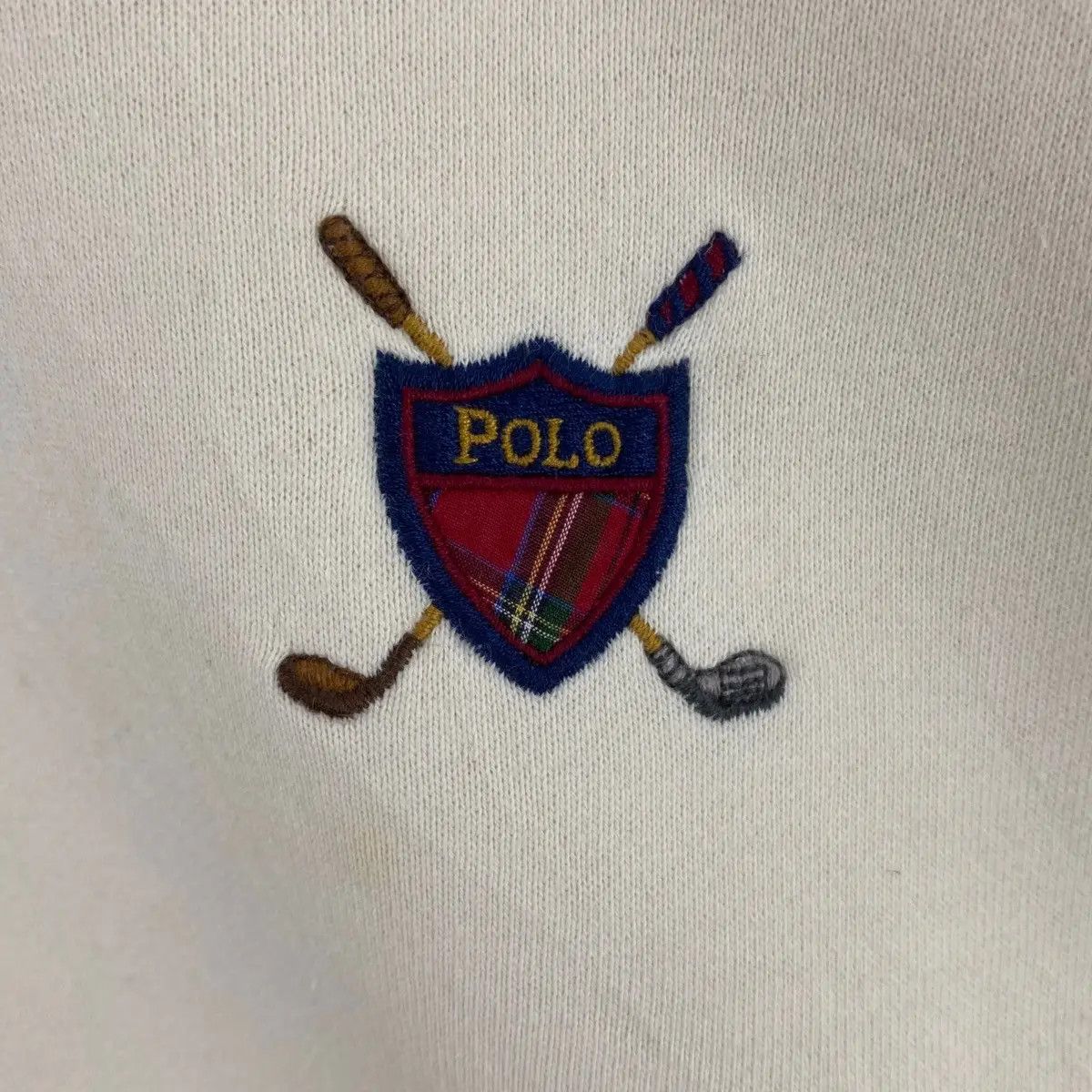 Polo Ralph Lauren Vtg 90’ POLO RALPH LAUREN Cookie Turtle Neck Sweatshirt Logo Size US L / EU 52-54 / 3 - 6 Thumbnail