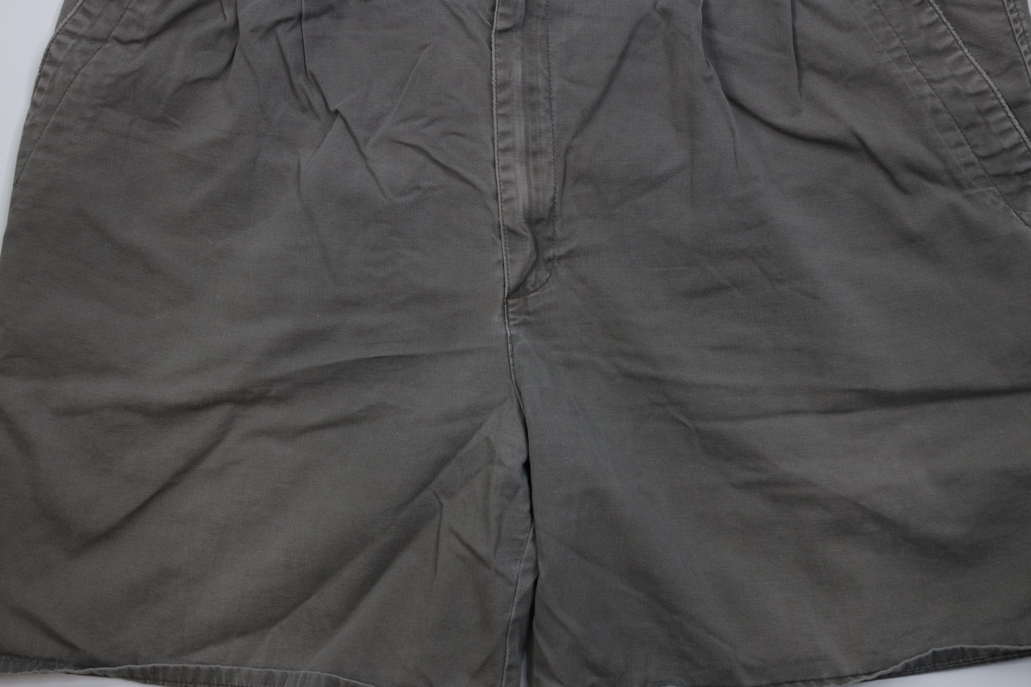 L.L. Bean Vintage 90s LL Bean Above Trekking Shorts Gray Green USA Size US 40 / EU 56 - 3 Thumbnail