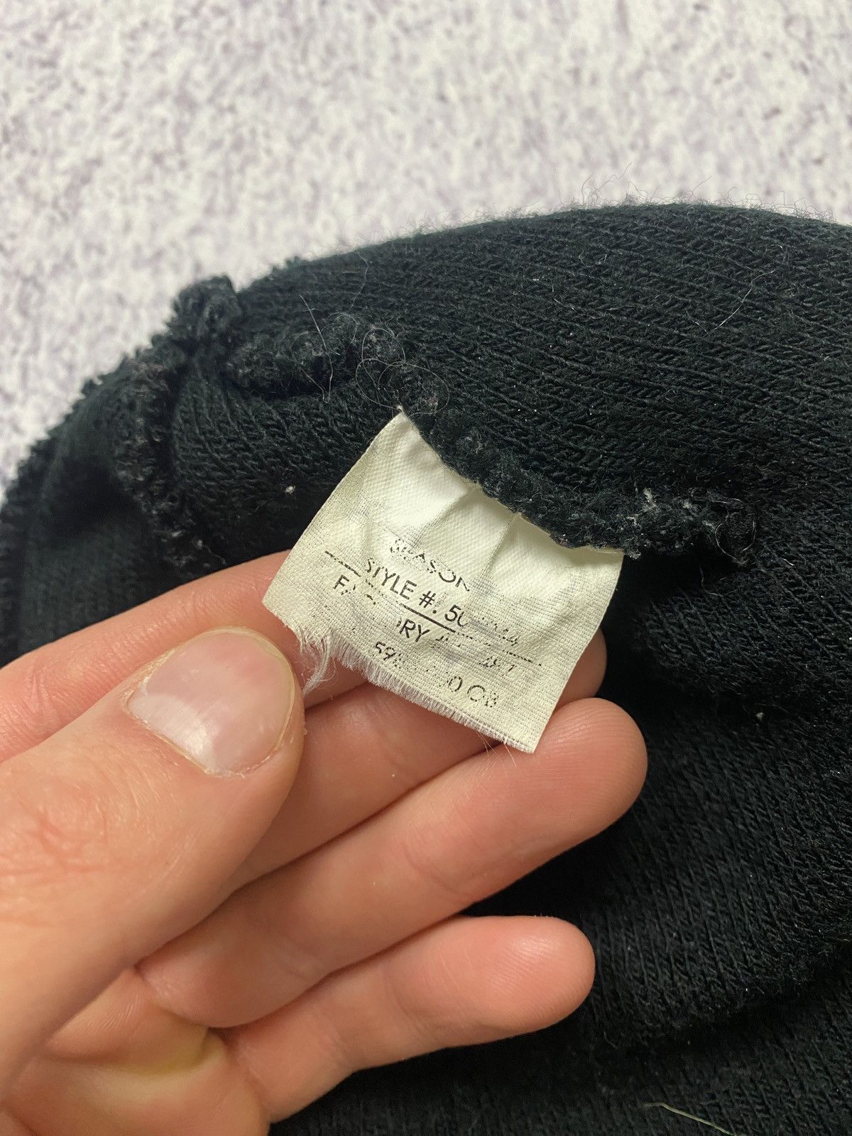 Japanese Brand × Vintage Vintage Y2K Spider Web Beanie Hat 🕸️ Size ONE SIZE - 5 Thumbnail