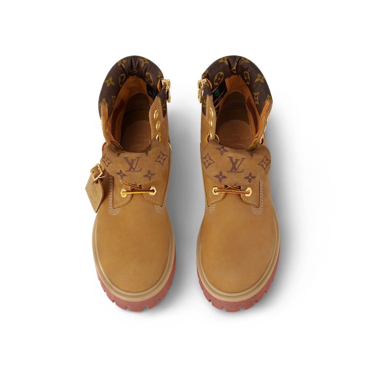Louis Vuitton × Timberland 🔥RARE🔥 LIMITED🔥 LV x Timberland Ankle Boot Size US 8.5 / EU 41-42 - 3 Thumbnail