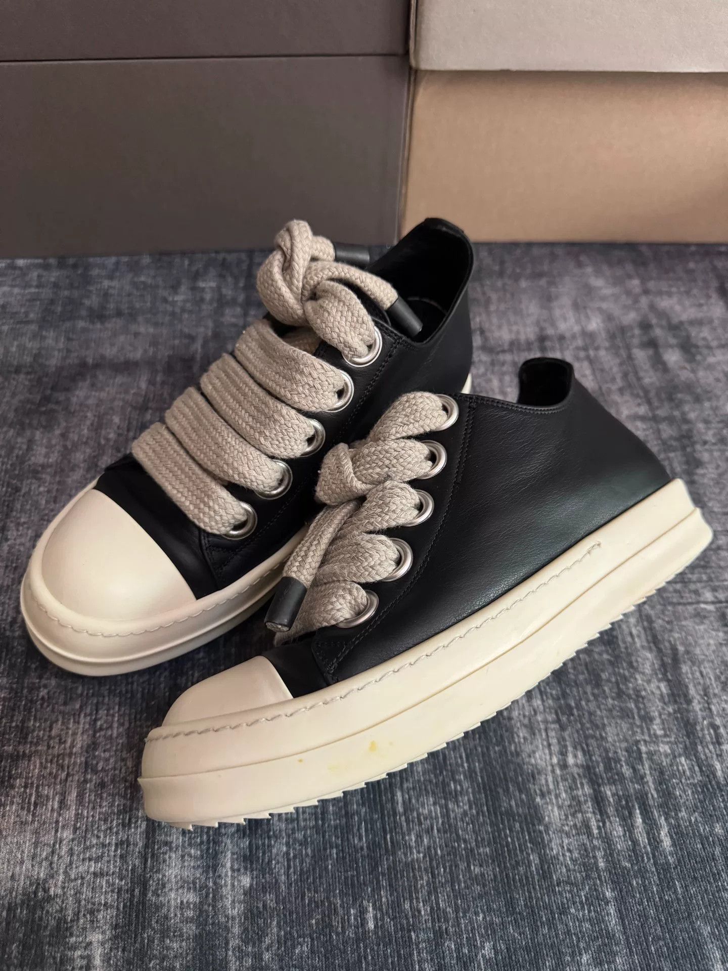 Rick Owens Rick Owens Pink Lowtop Sneakers 24 Women Size US 8 / IT 38 - 1 Thumbnail