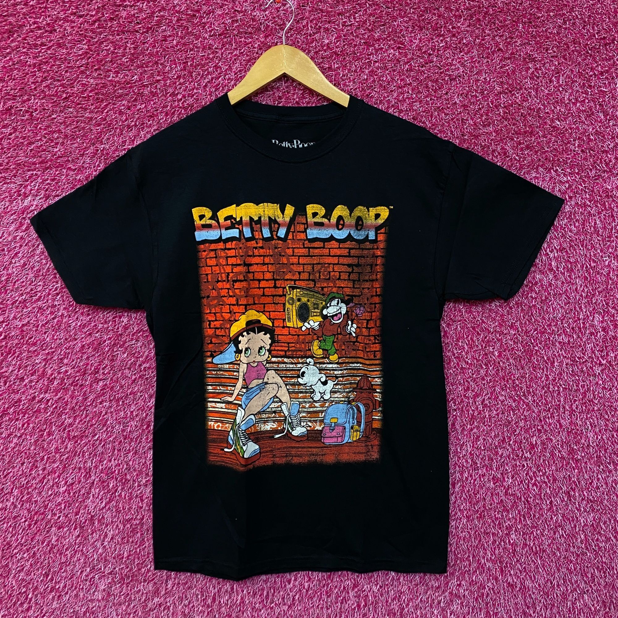 Other Betty Boop Hip Hop Style Poster Tshirt size s/m Size US M / EU 48-50 / 2 - 1 Thumbnail