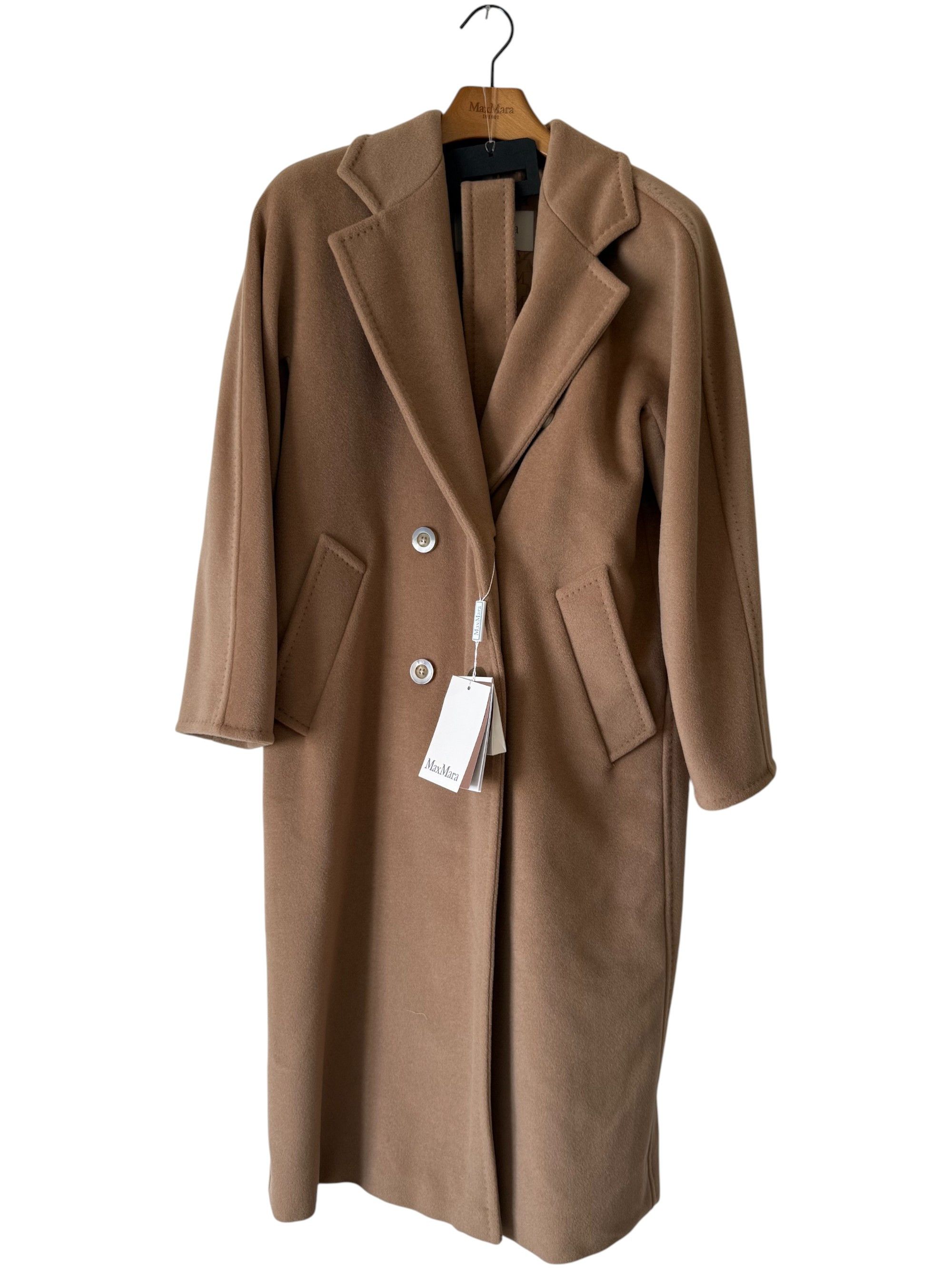 Max Mara Max Mara Madame 101801 Double-Breasted Wool Cashmere Coat Size XS / US 0-2 / IT 36-38 - 7 Thumbnail