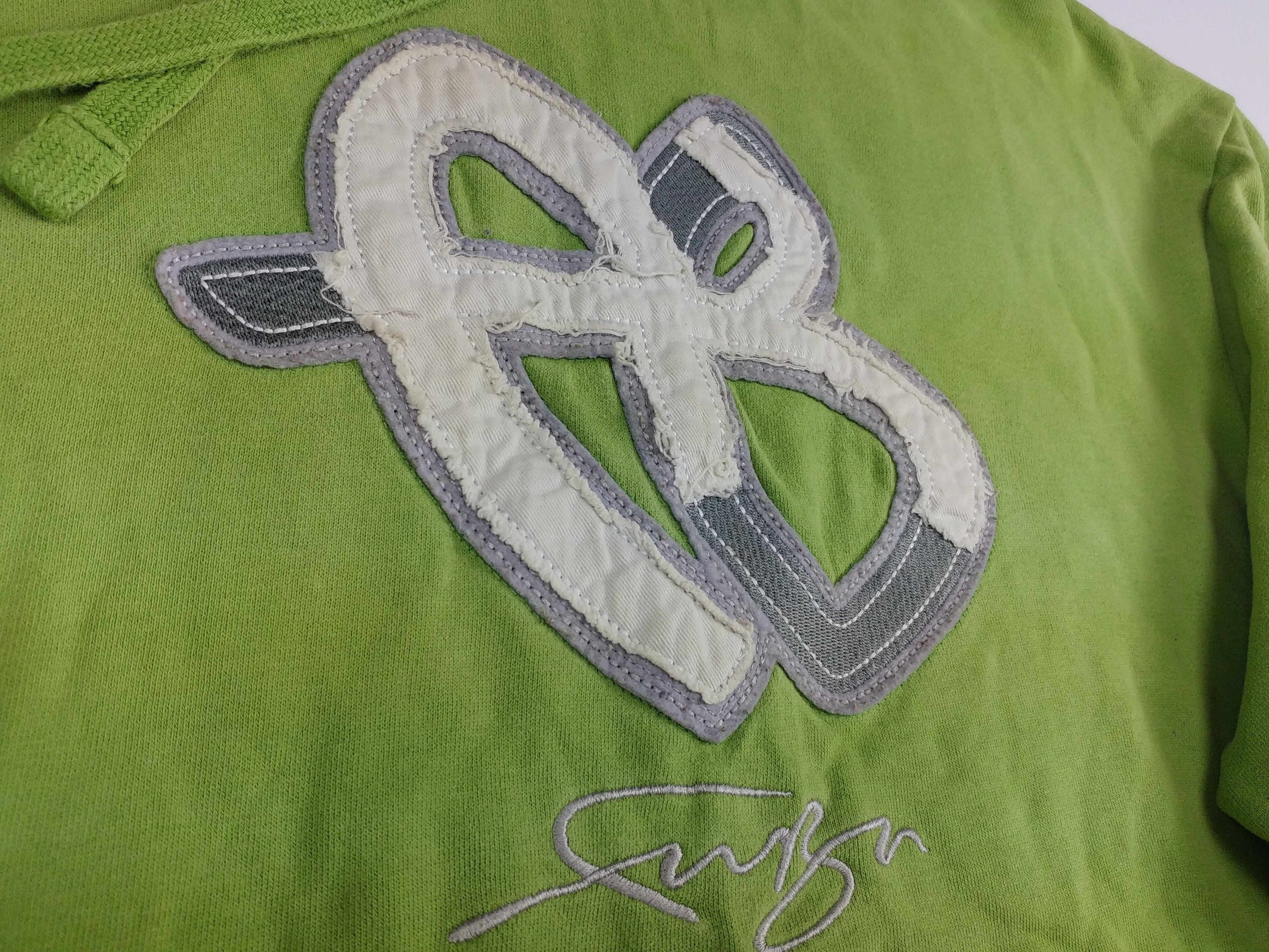 Fubu FUBU hoodie, green, vintage hip hop sweatshirt, 90s size M Size US M / EU 48-50 / 2 - 6 Thumbnail