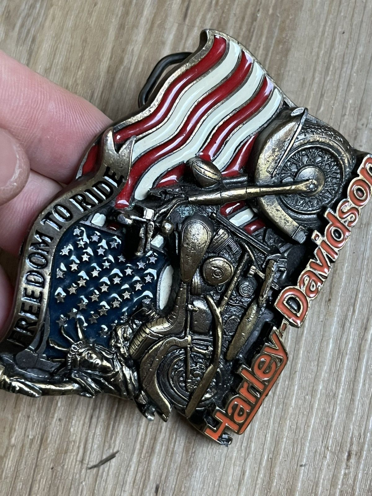 Harley Davidson Vintage Harley-Davidson belt buckle Size ONE SIZE - 4 Thumbnail