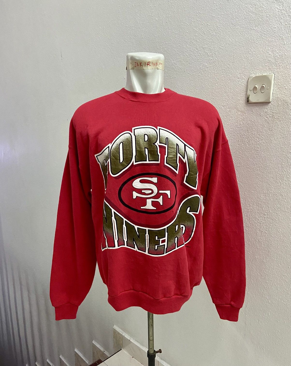 Vintage VINTAGE 90's SAN FRANCISCO SF 49 SWEATSHIRT Size US XL / EU 56 / 4 - 3 Thumbnail