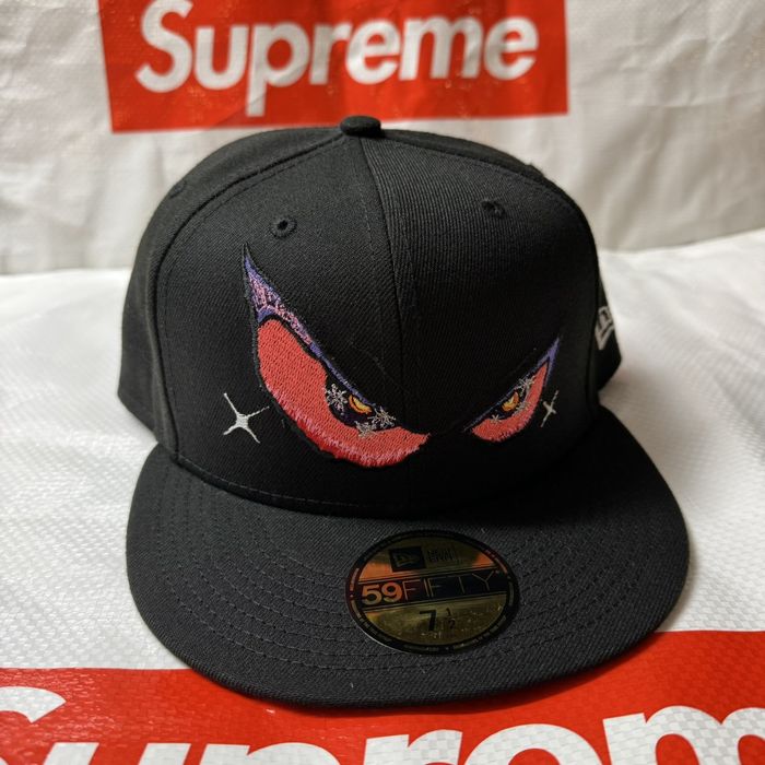 Supreme Supreme new era eyes hat black size 7 1/2 | Grailed