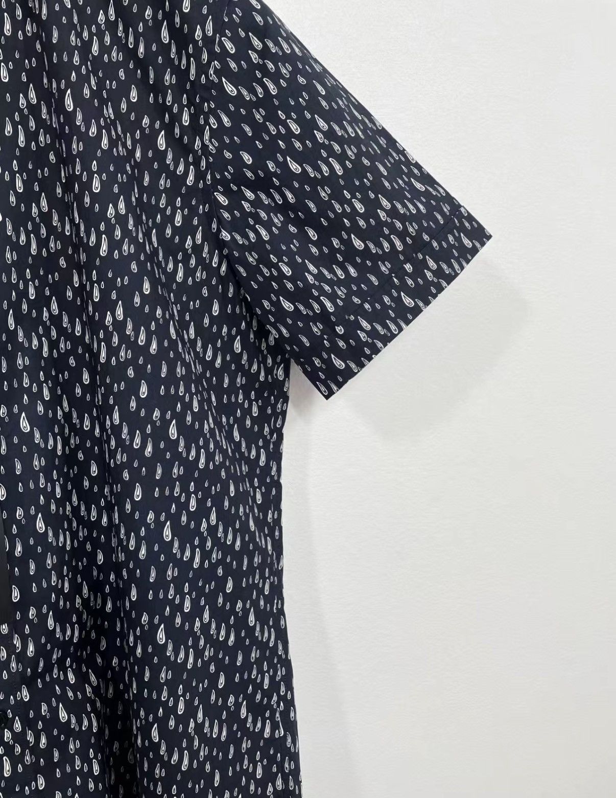 Saint Laurent Paris SAINT LAURENT 100% Cotton Short Sleeve Shirt J30 Size US M / EU 48-50 / 2 - 3 Thumbnail