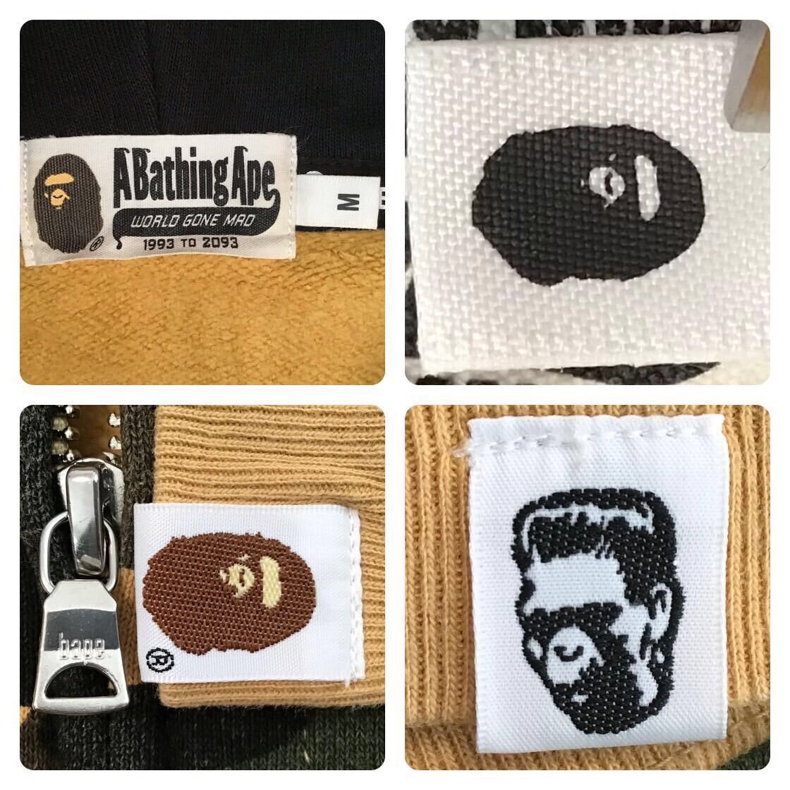 Bape BAPE Double Shark full zip hoodie 1st camo a bathing ape Size US M / EU 48-50 / 2 - 7 Thumbnail