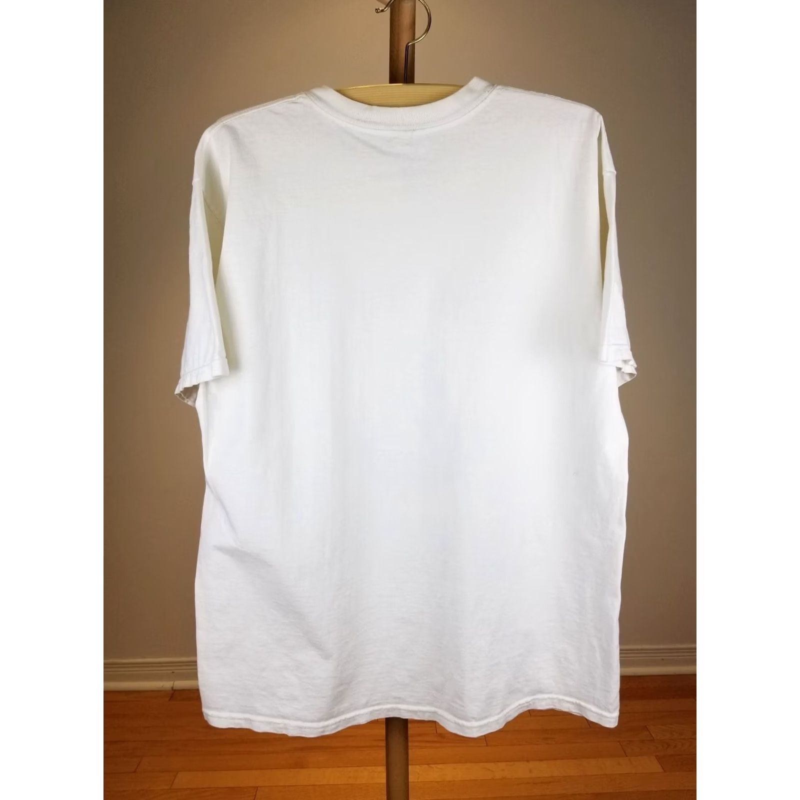 Vintage VINTAGE 1998 NEW YORK THE TIME IS NOW OUR YEAR BASEBALL WHITE T-SHIRT SZ XLARGE Size US XL / EU 56 / 4 - 5 Thumbnail