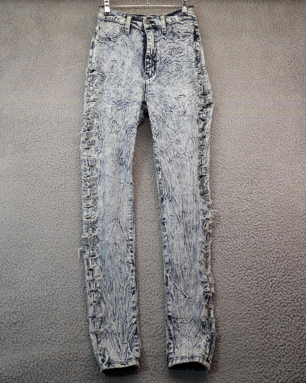 Other Aphrodites jeans sz 5 Straight Leg Split Side High Sz 5 Size 27" / US 4 / IT 40 - 1 Thumbnail