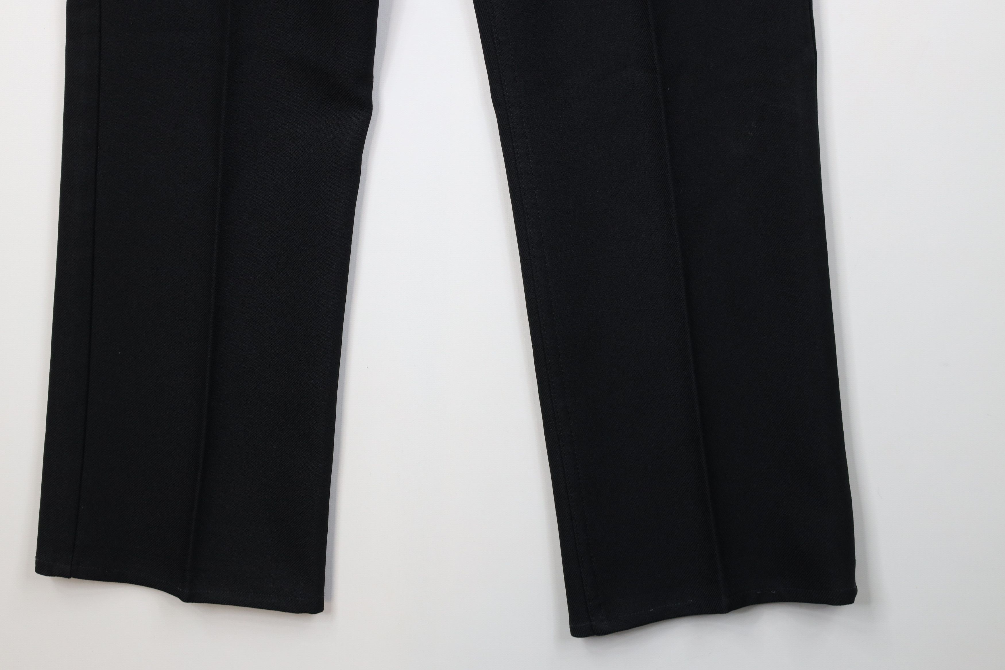 Levi's Vintage 90s Levis Flared Wide Leg Chino Pants Black USA Size US 34 / EU 50 - 5 Thumbnail