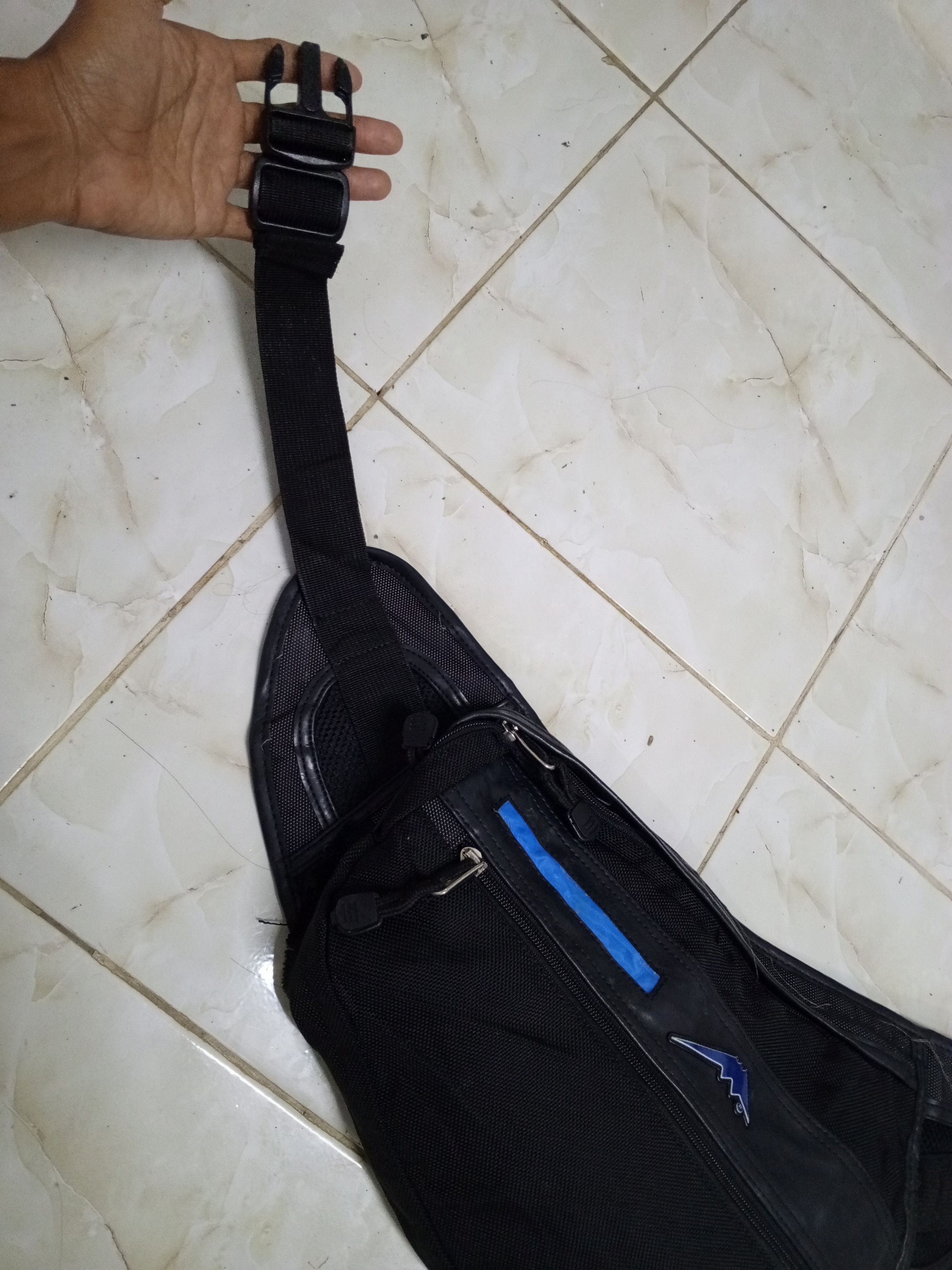 Japanese Brand 💥KUSHITANI HAMAMATSU💥 Waist Chest for Racing Rider Bag Size ONE SIZE - 4 Thumbnail