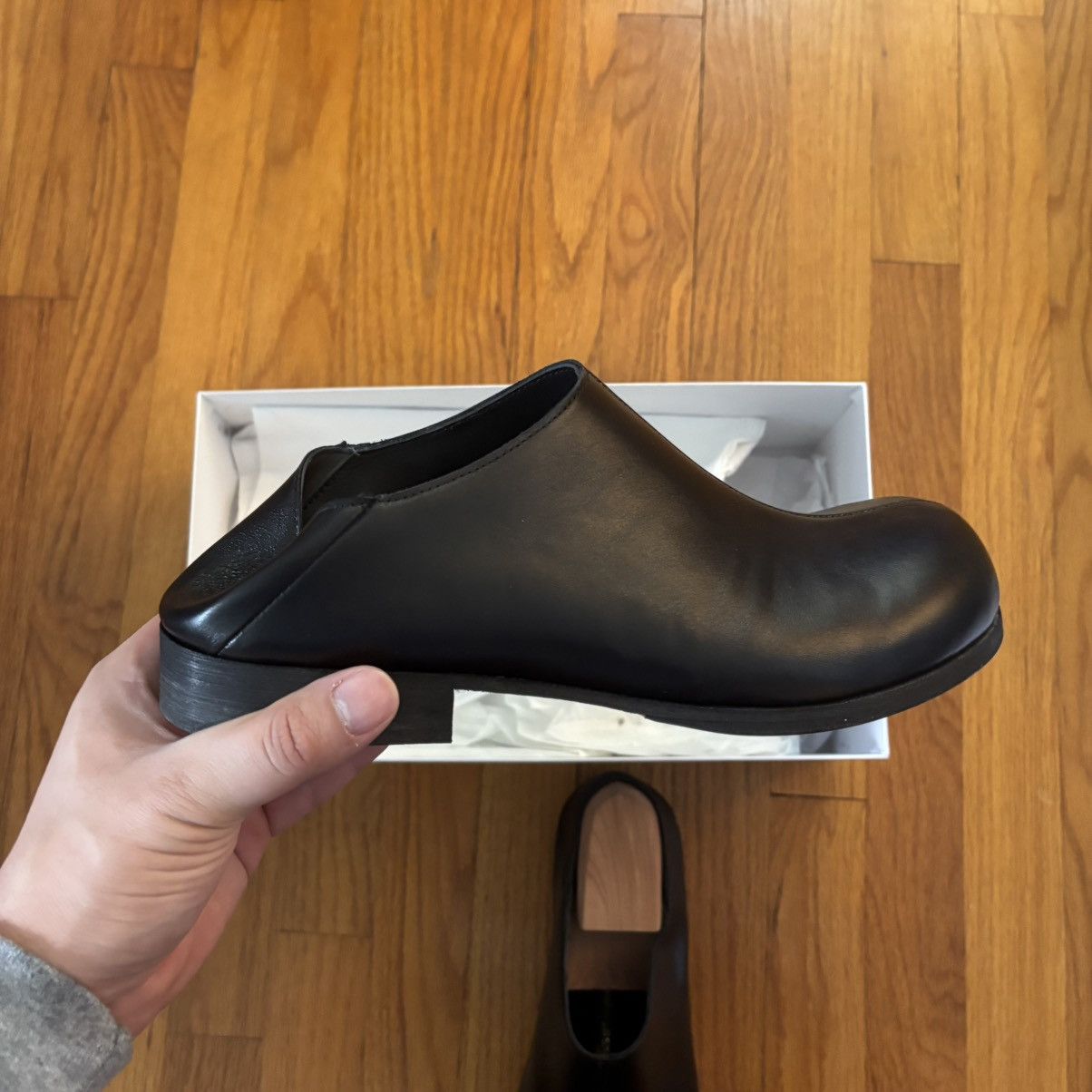 Moschino Black Cobbler Calf Shootie Size US 11 / EU 44 - 3 Thumbnail