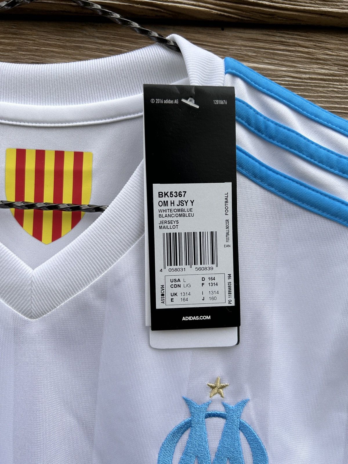 Adidas BNWT Adidas Olympique Marseille 2017/18 Home Kit Jersey Size US XS / EU 42 / 0 - 3 Thumbnail