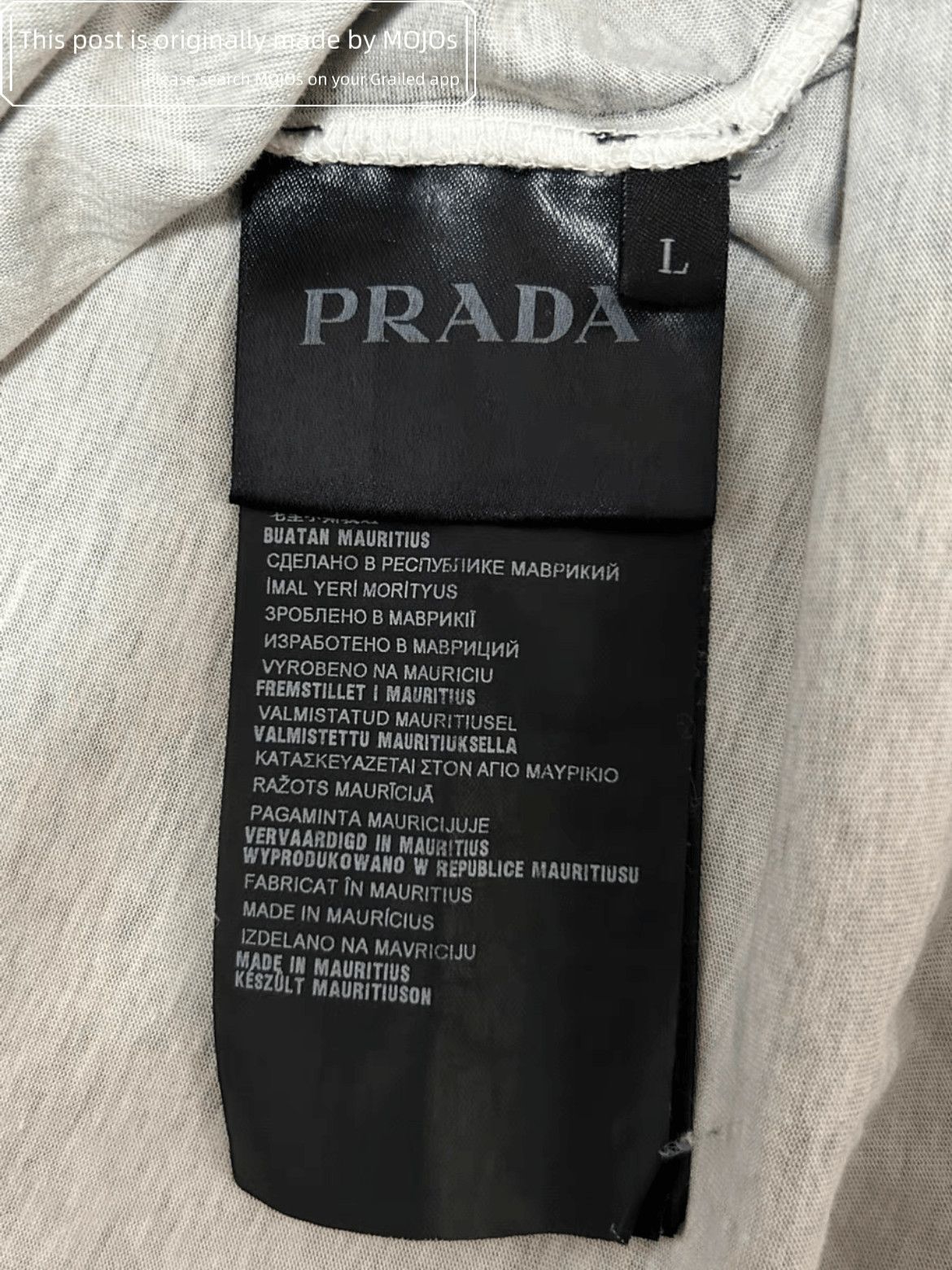 Prada Prada Figure Painting Tee (Black) Size US L / EU 52-54 / 3 - 8 Thumbnail