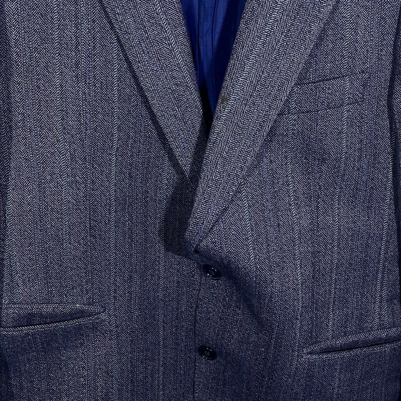 Pierre Balmain Veste De Costume Blazer Vintage 80’s Pierre Balmain Size 42R - 4 Thumbnail