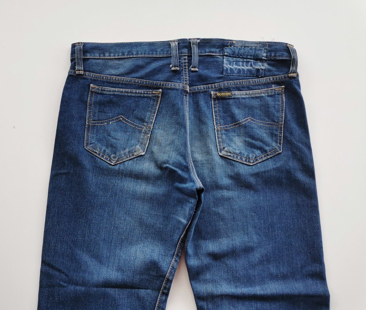 Vintage Vintage Bobson Selvedge Flare Jeans Size US 36 / EU 52 - 10 Thumbnail