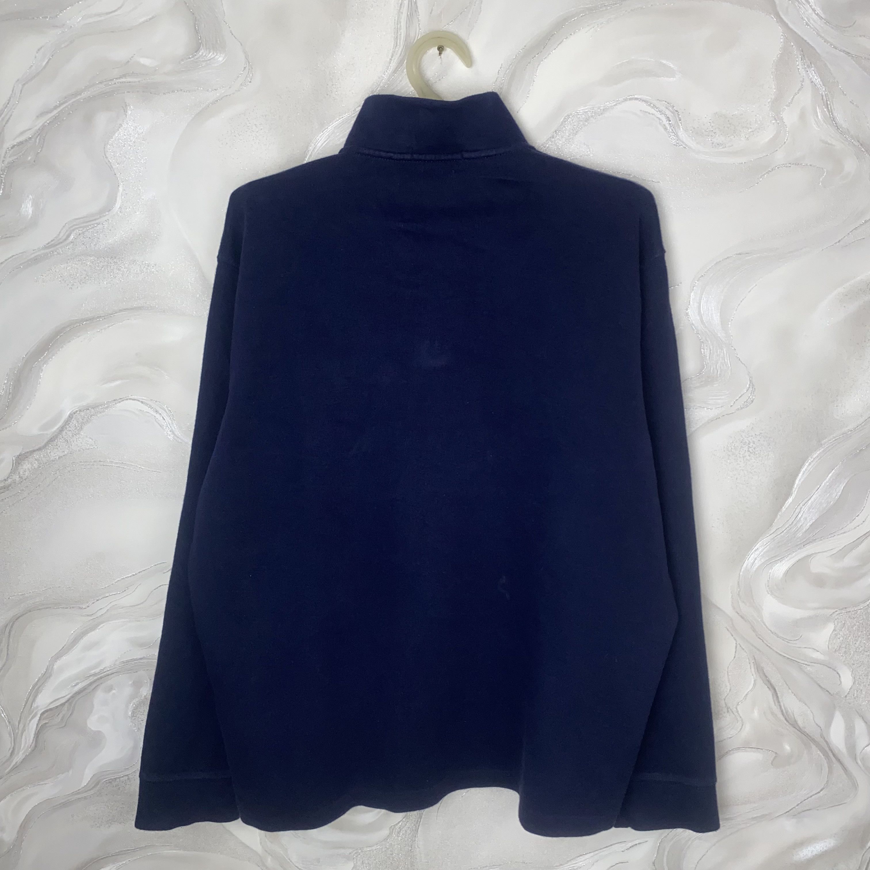 Polo Ralph Lauren Polo Ralph Lauren Blue 1/3 knitted zip sweatshirt L Size Size US L / EU 52-54 / 3 - 6 Thumbnail