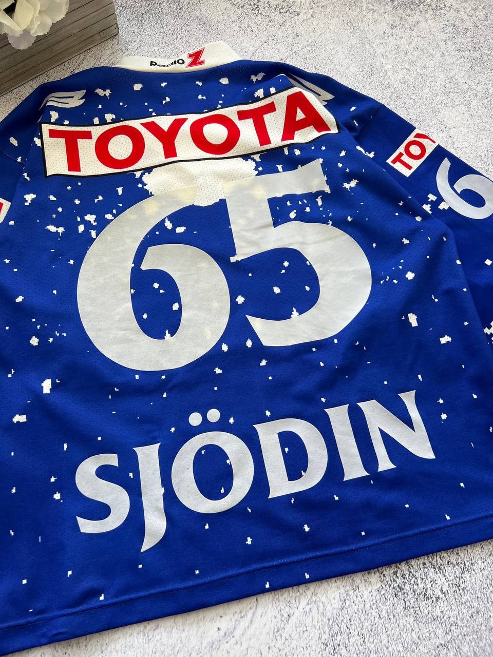 Vintage KLOTEN FLYERS 1998/99 HOCKEY SHIRT JERSEY #65 Tommy Sjödin Size US M / EU 48-50 / 2 - 14 Thumbnail