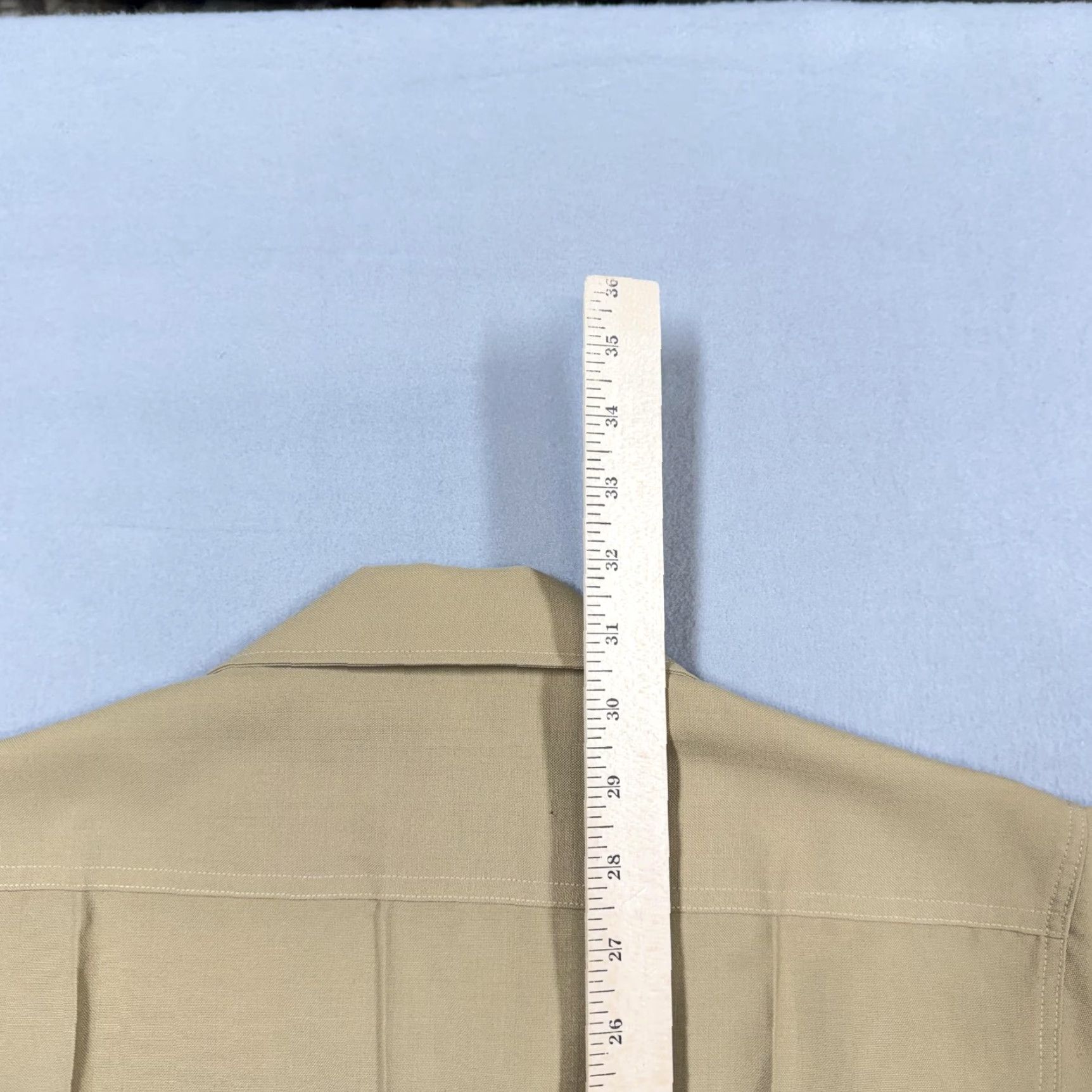 Vintage VINTAGE Creighton Shirt Mens Small Beige USMC Staff Sgt Short Sleeve Uniform Size US S / EU 44-46 / 1 - 6 Thumbnail
