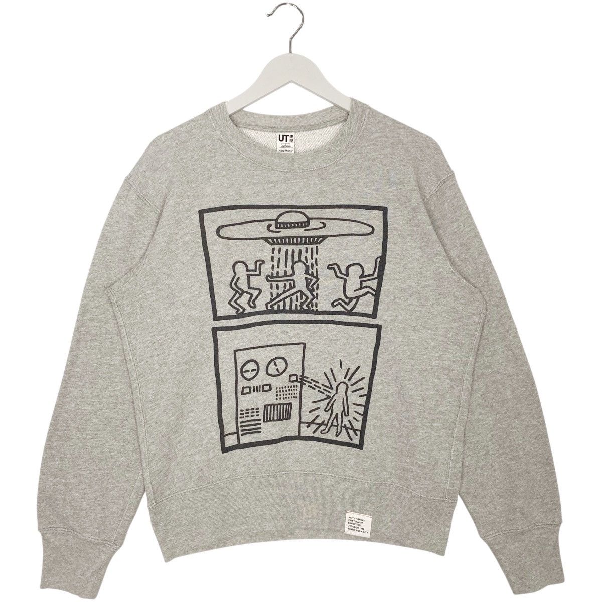 Vintage Vintage Peanuts Printed Crewneck Sweatshirt Gray Size S Size US S / EU 44-46 / 1 - 1 Thumbnail
