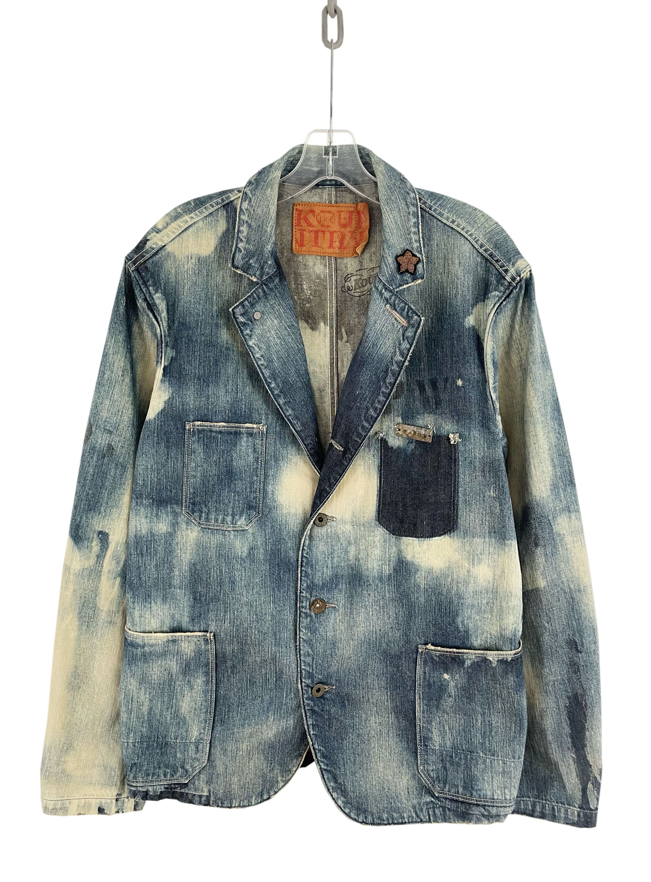 Distressed Denim Jacket