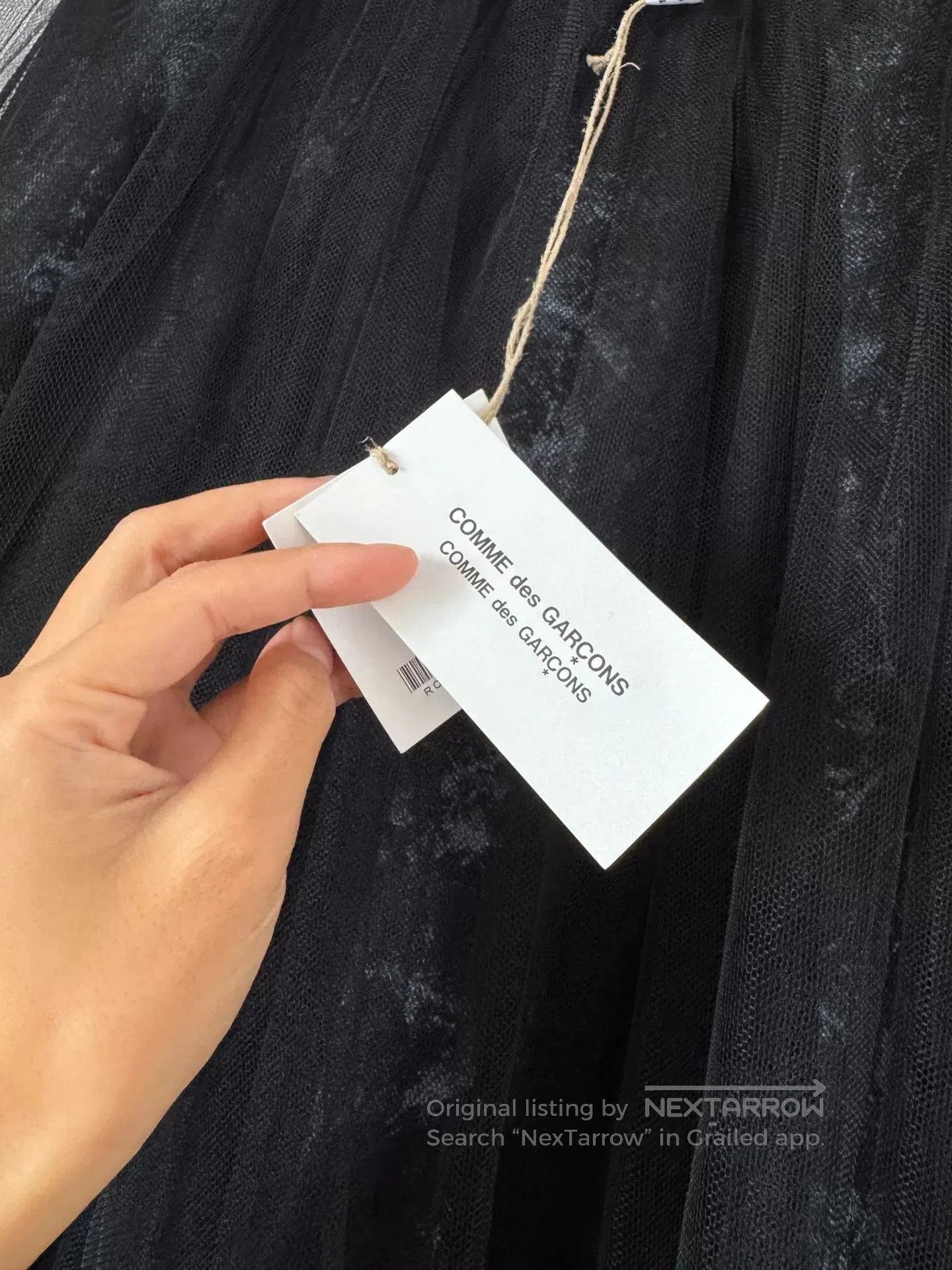 Comme des Garcons Comme des Garcons 25SS Black Skirt. Size US 35 - 7 Thumbnail
