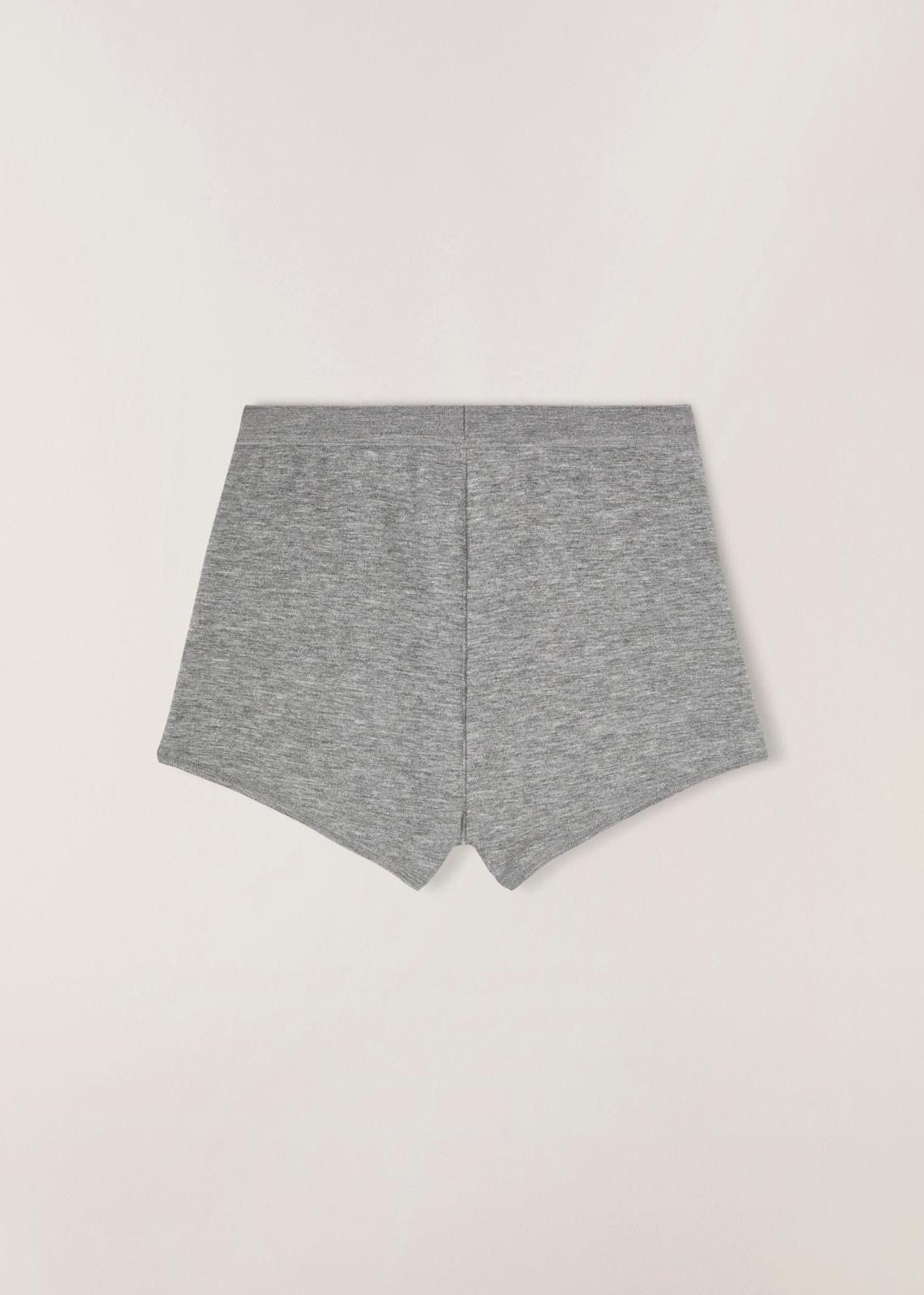Loro Piana o1srvl11e1024 Cocooning Culotte Sedona Short in Grey Size 30" / US 8 / IT 44 - 2 Thumbnail
