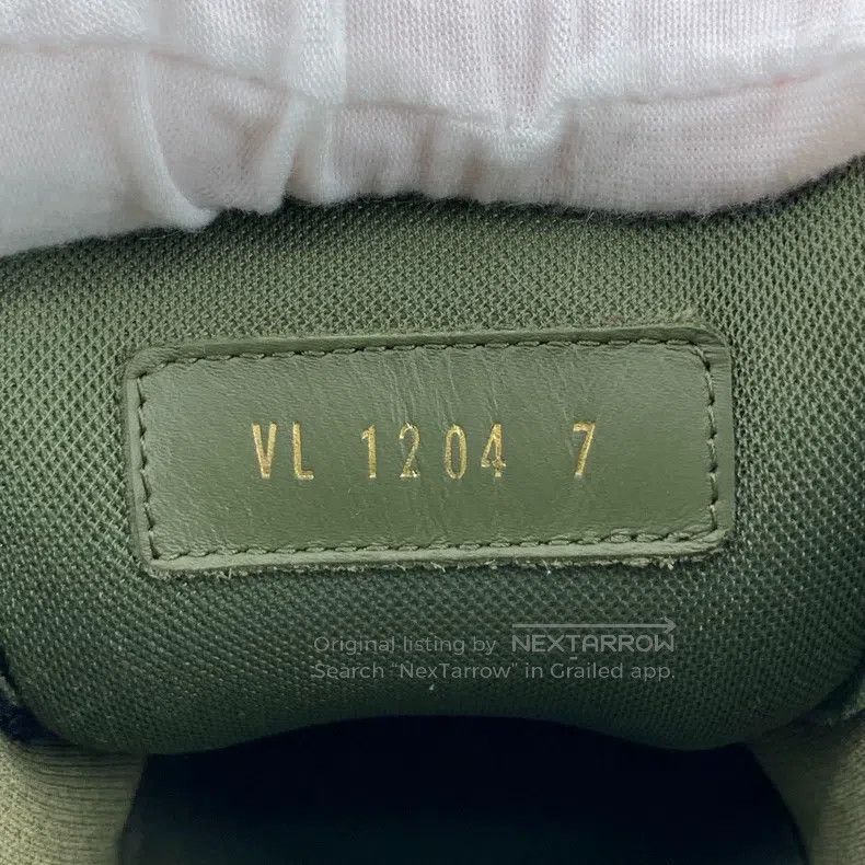 Louis Vuitton Louis Vuitton Green logo presbyopic print lace-up platform Size US 7 / EU 40 - 6 Thumbnail