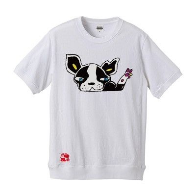 Anime TOWER RECORDS X Jojo's Bizarre Adventure "Iggy" Tees Size US M / EU 48-50 / 2 - 9 Thumbnail