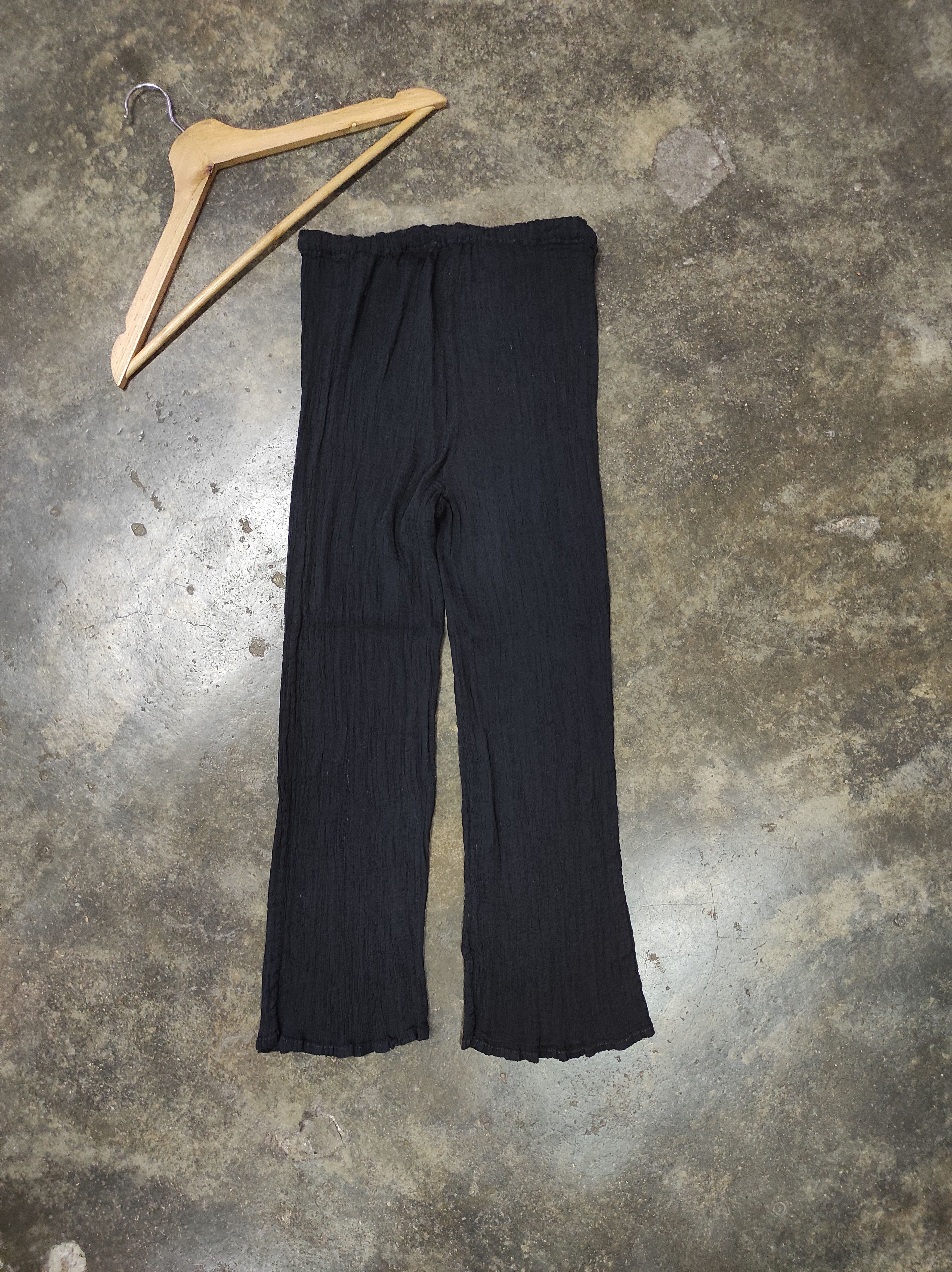 Designer × Issey Miyake × Japanese Brand ME ISSEY MIYAKE PLEATED PANTS BLACK Size 30" / US 8 / IT 44 - 4 Thumbnail