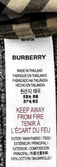 Burberry Burberry Classic Check Long Sleeve Shirt K12 Size US XS / EU 42 / 0 - 8 Thumbnail