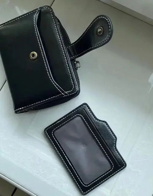 Other Wallets and Purses PU Leather Black Wallet Size ONE SIZE - 4 Thumbnail