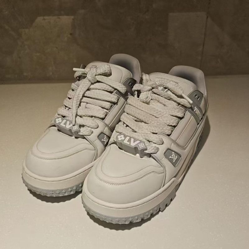 Louis Vuitton Louis Vuitton Trainer Maxi Low-Top Sneakers -2508 Size US 9 / EU 42 - 1 Thumbnail